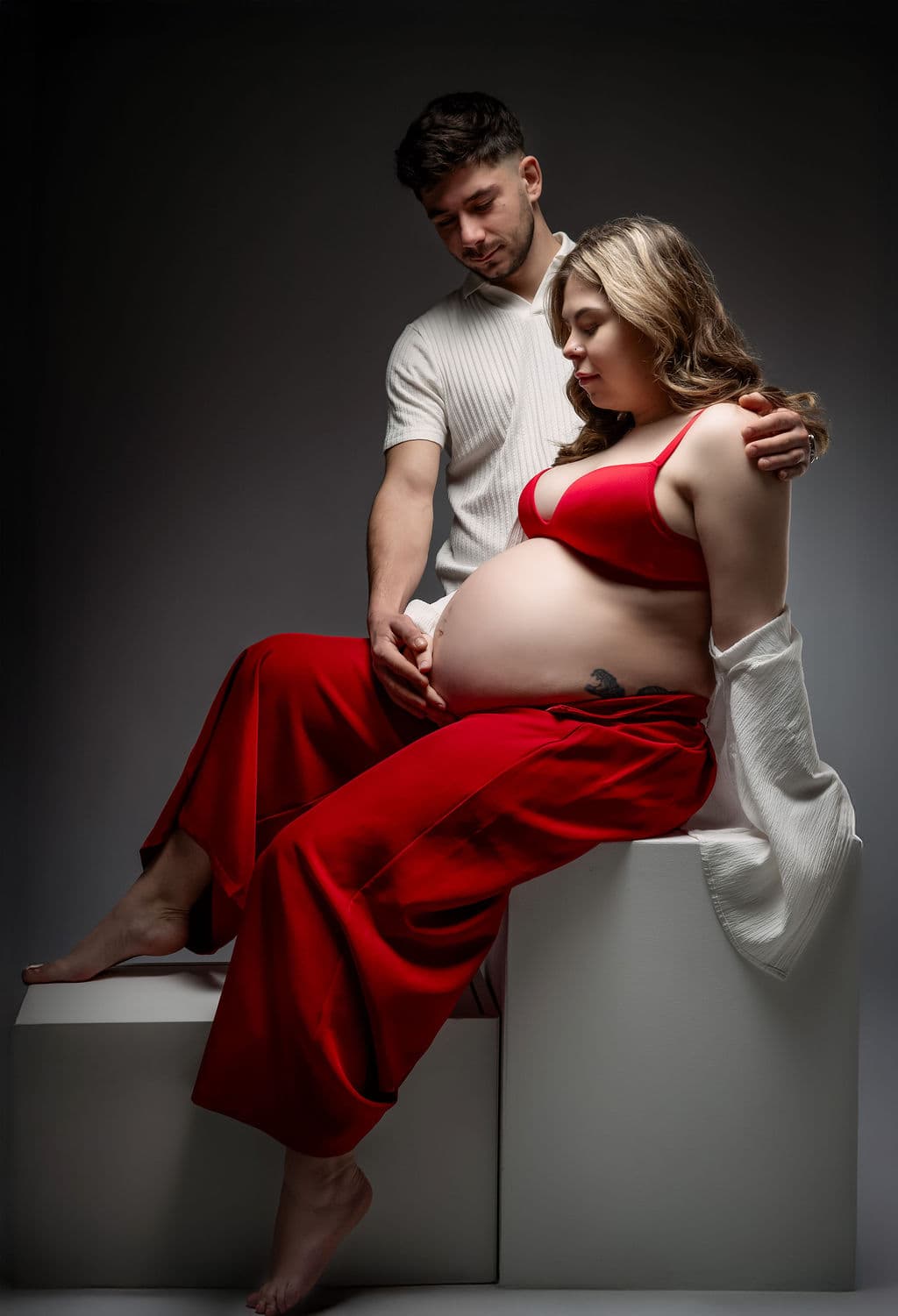 Studio glamour photography in Buckinghamshire